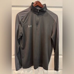 Under Armour Men’s Fitted Running  1/4 Zip Pullover Size Medium